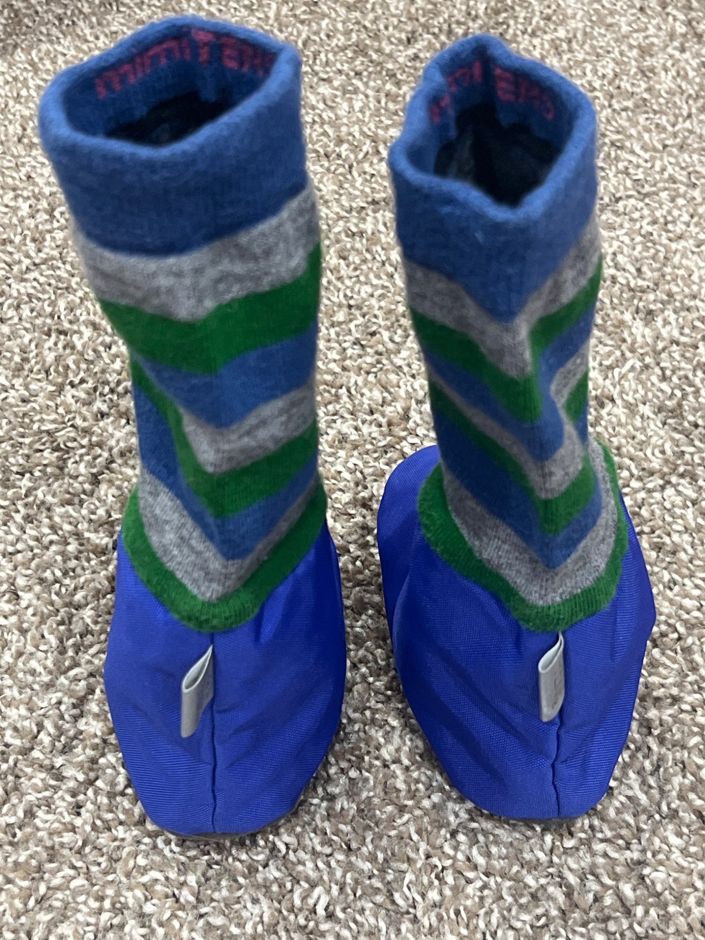 Mimi Tens Soft Sole Sock Boots, approx Size 6.5T, EUC, Made in CANADA, MSRP: $36.95, Shoes 4 (Baby: 0-12 mth)
