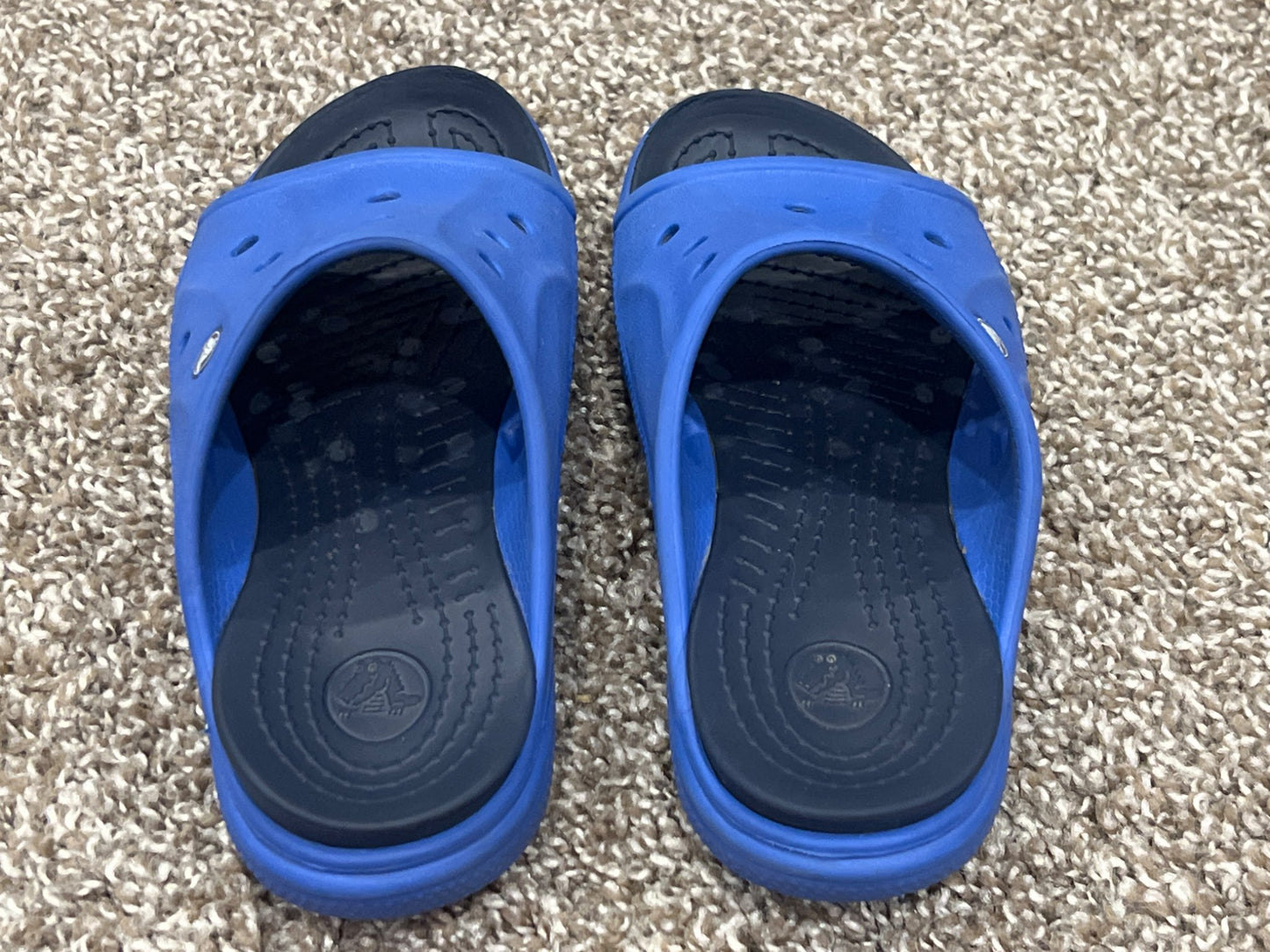 Blue Croc Sandals, size 12/13, VGUC, Shoes 12 (Toddler:2-4yr)