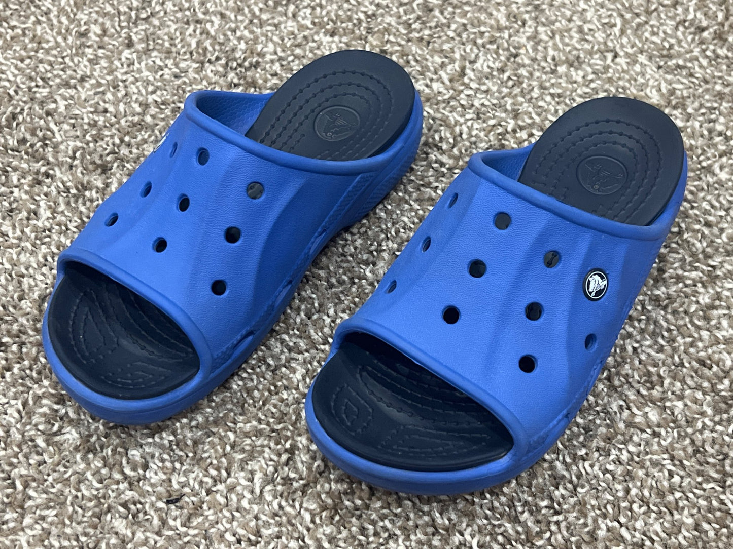 Blue Croc Sandals, size 12/13, VGUC, Shoes 12 (Toddler:2-4yr)