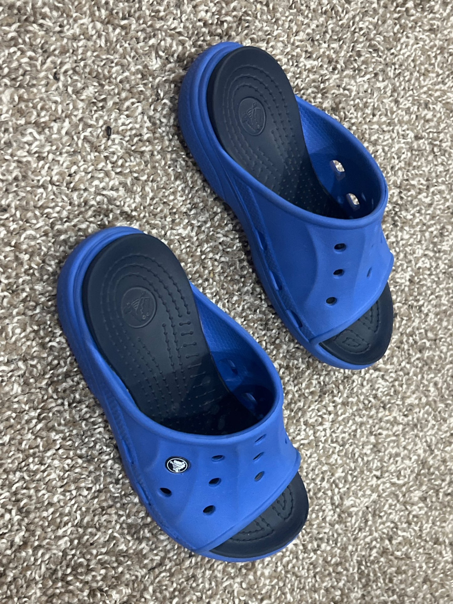 Blue Croc Sandals, size 12/13, VGUC, Shoes 12 (Toddler:2-4yr)