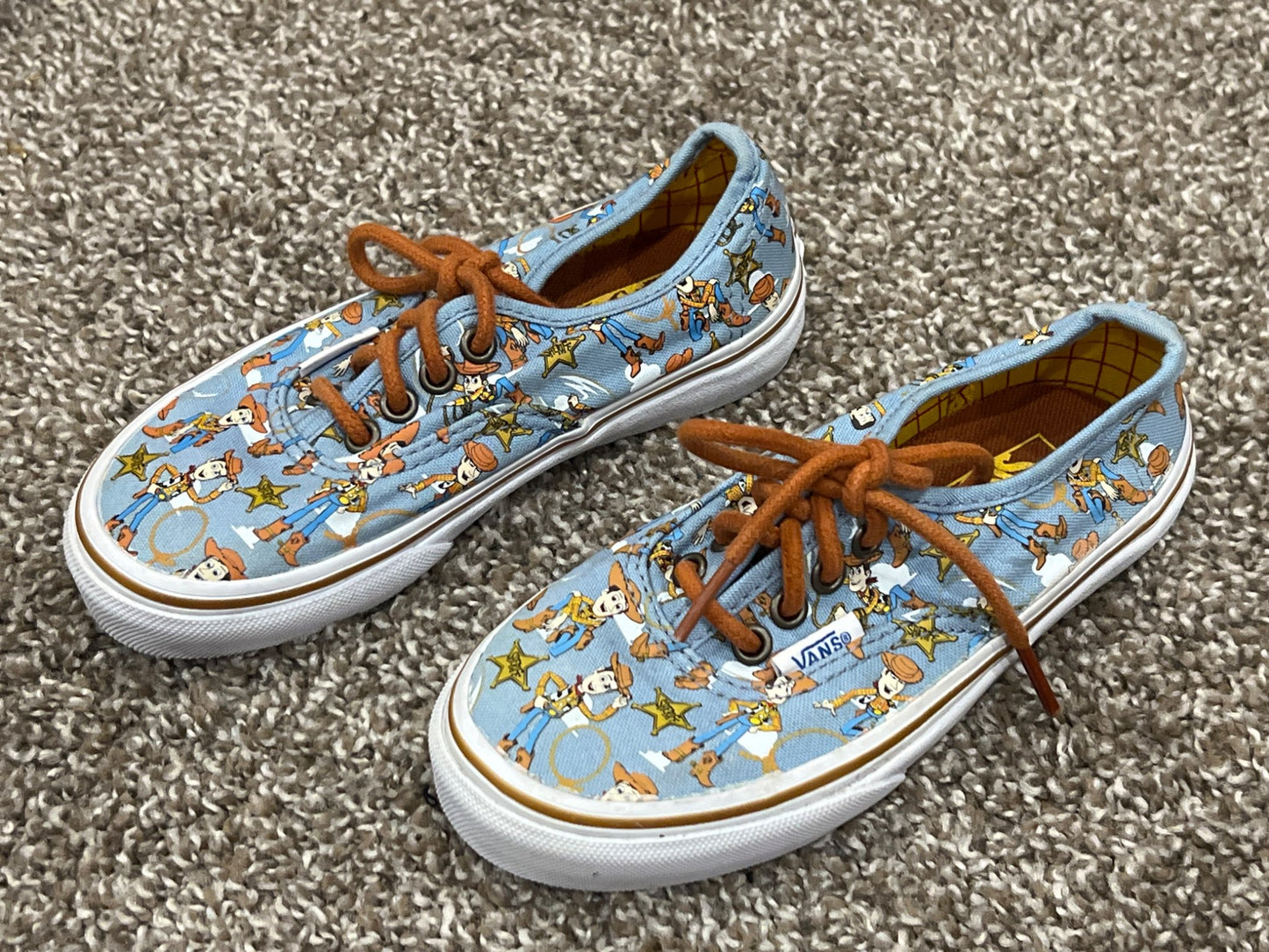 Boys Toy Story Vans, size 12, VGUC, Shoes 12 (Toddler:2-4yr)