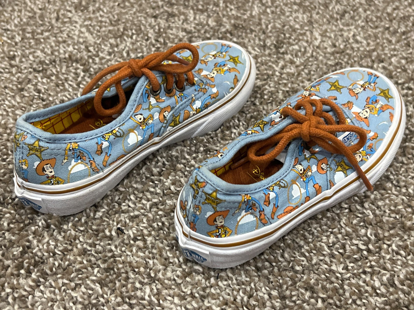 Boys Toy Story Vans, size 12, VGUC, Shoes 12 (Toddler:2-4yr)