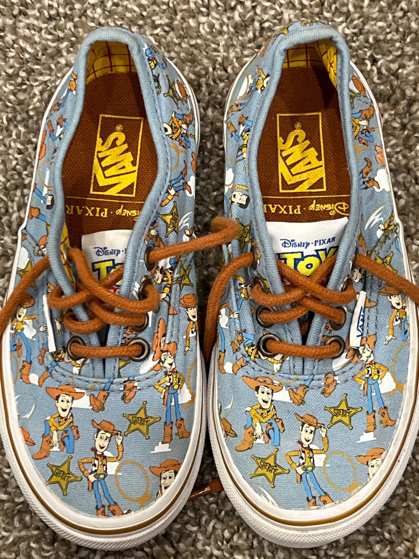 Boys Toy Story Vans, size 12, VGUC, Shoes 12 (Toddler:2-4yr)
