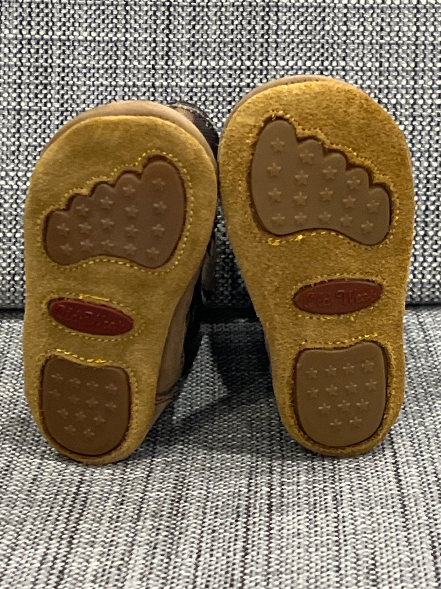 Old West, Baby Western Boots with soft soles with grip, size 2, EUC, Shoes 2 (Baby: 0-12 mth)