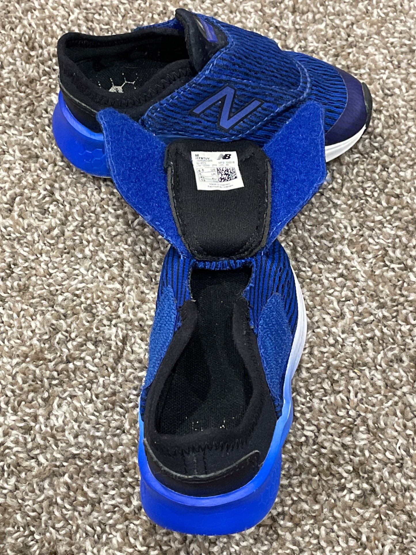 Toddler Boys, New Balance Running Shoes, size 6.5, VGUC, Shoes 6.5 (Walkers:12-24 mth)