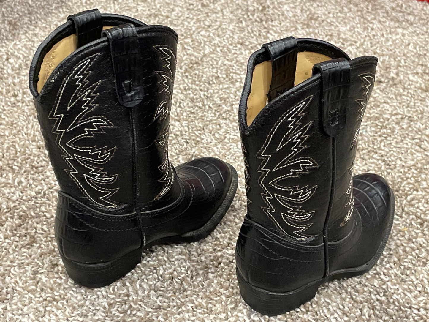 Toddler Boys, SmartFit Western Cowboy Boots, size 6.5, EUC, Shoes 6.5 (Walkers:12-24 mth)