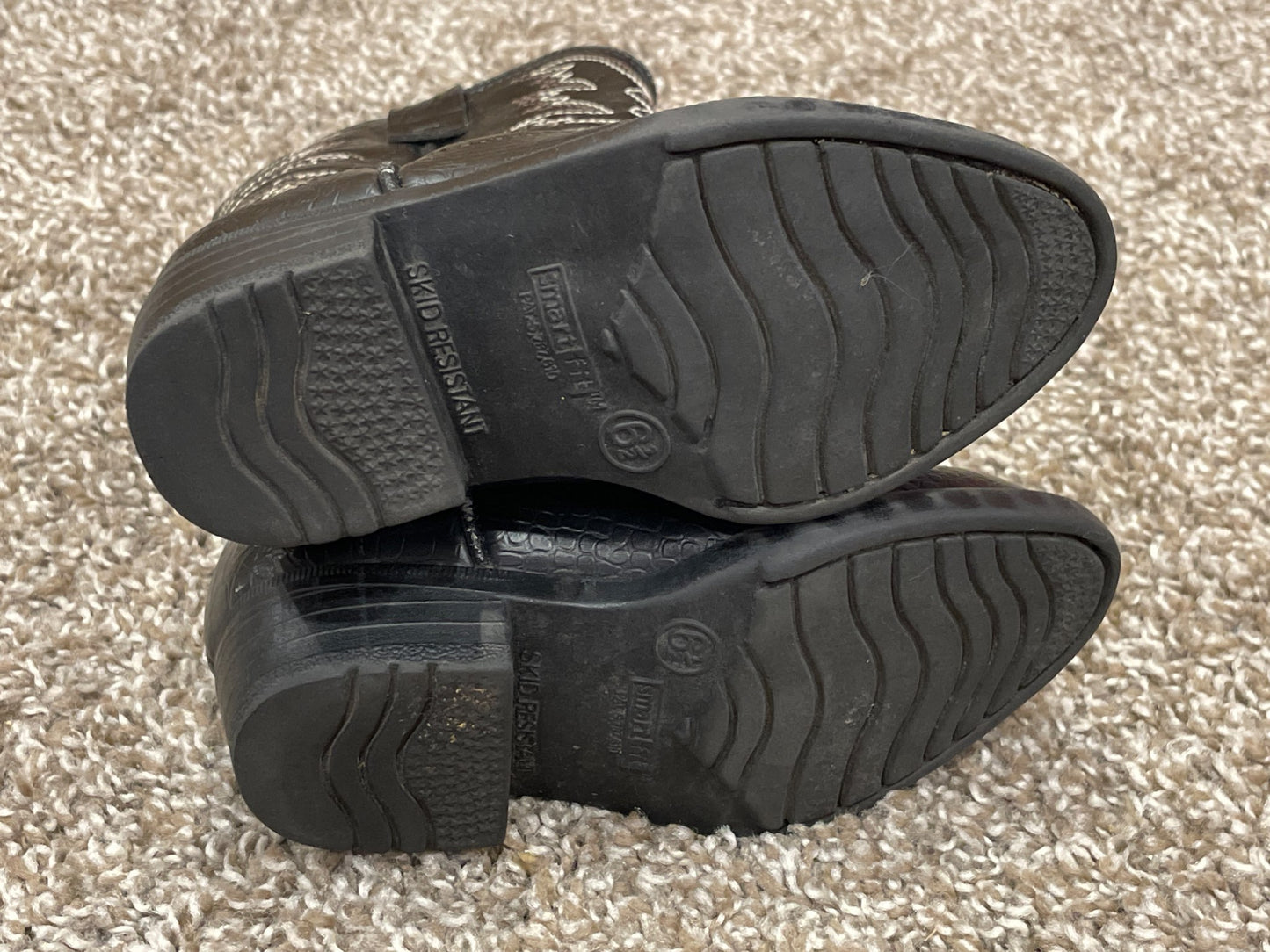 Toddler Boys, SmartFit Western Cowboy Boots, size 6.5, EUC, Shoes 6.5 (Walkers:12-24 mth)
