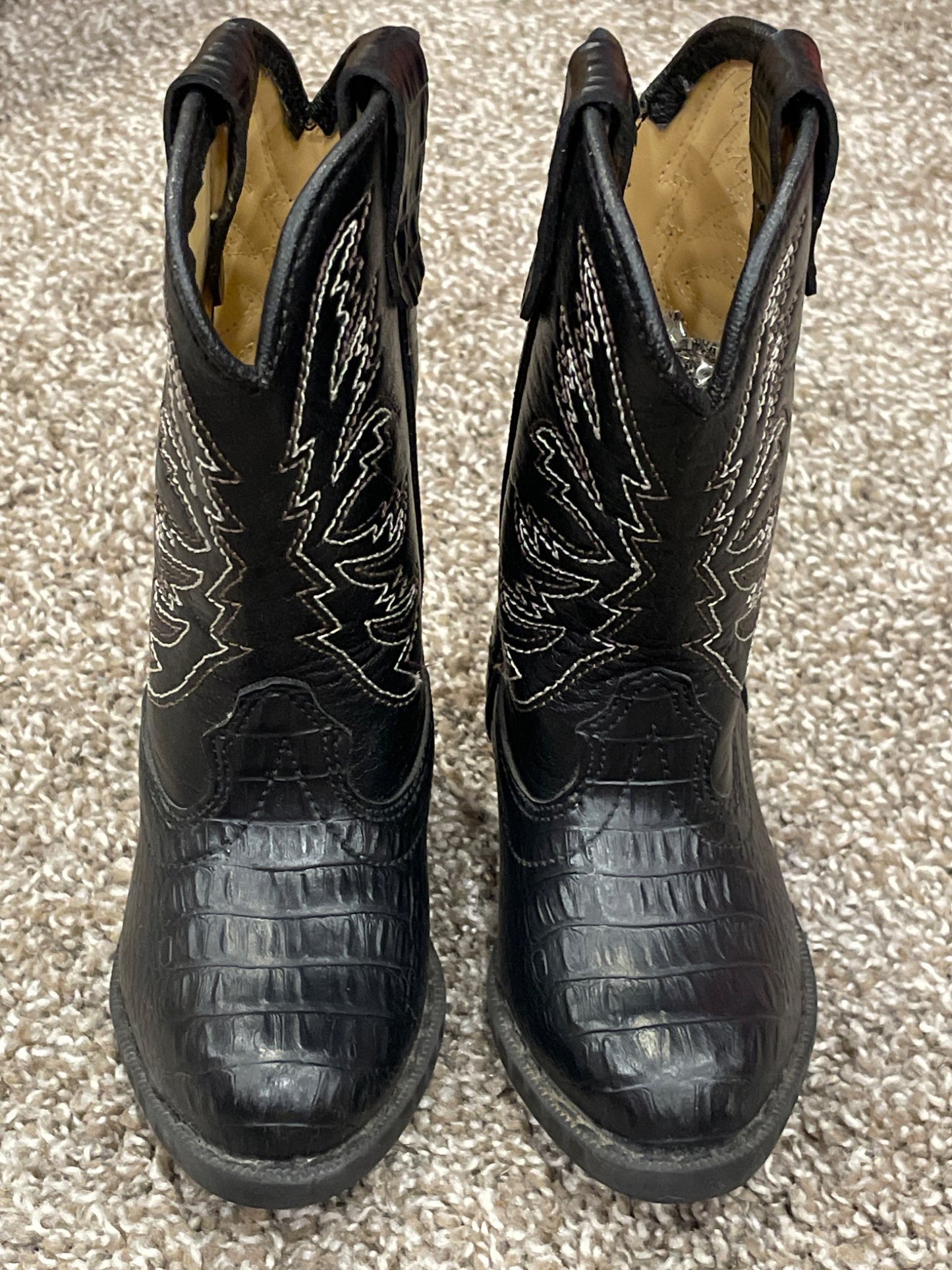 Toddler Boys, SmartFit Western Cowboy Boots, size 6.5, EUC, Shoes 6.5 (Walkers:12-24 mth)