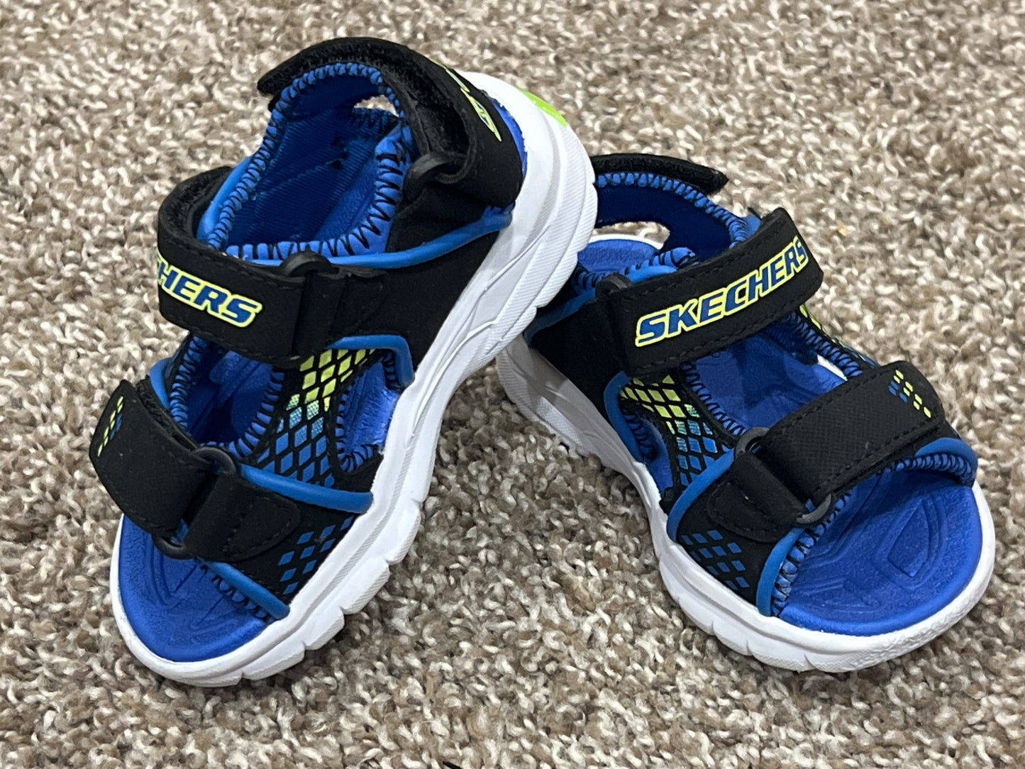 Toddler Boys, S-Light Skecher Sandals, size 5, VGUC, Shoes 5 (Walkers:12-24 mth)