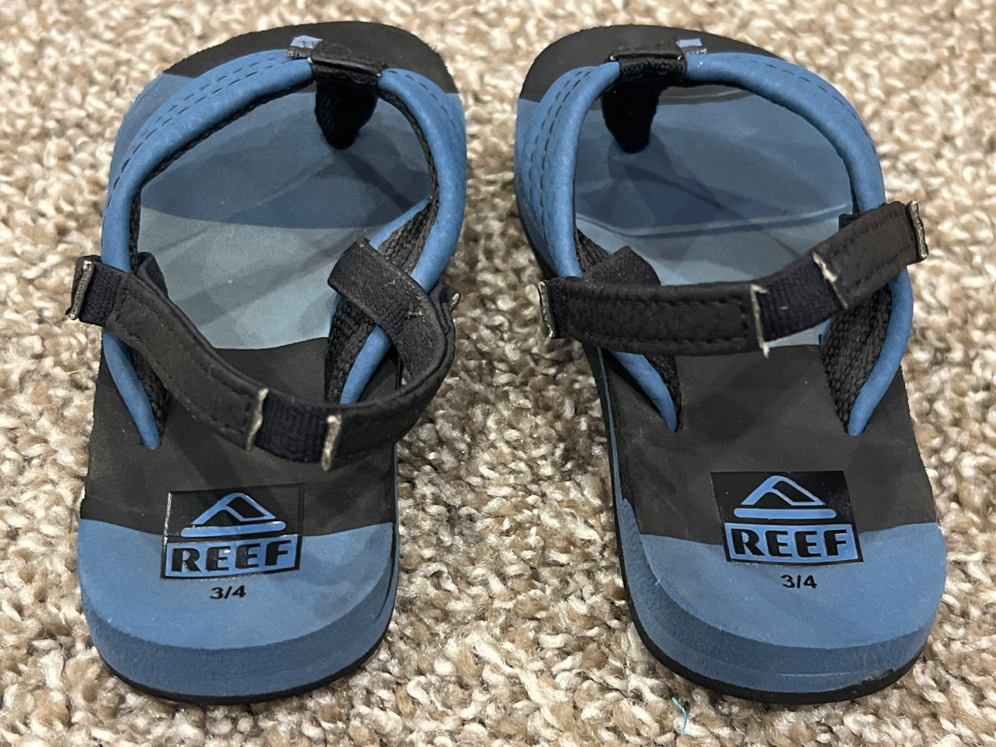 Toddler Boys, Reef Sandals Flip Flops, size 4, VGUC, Shoes 4 (Baby: 0-12 mth)