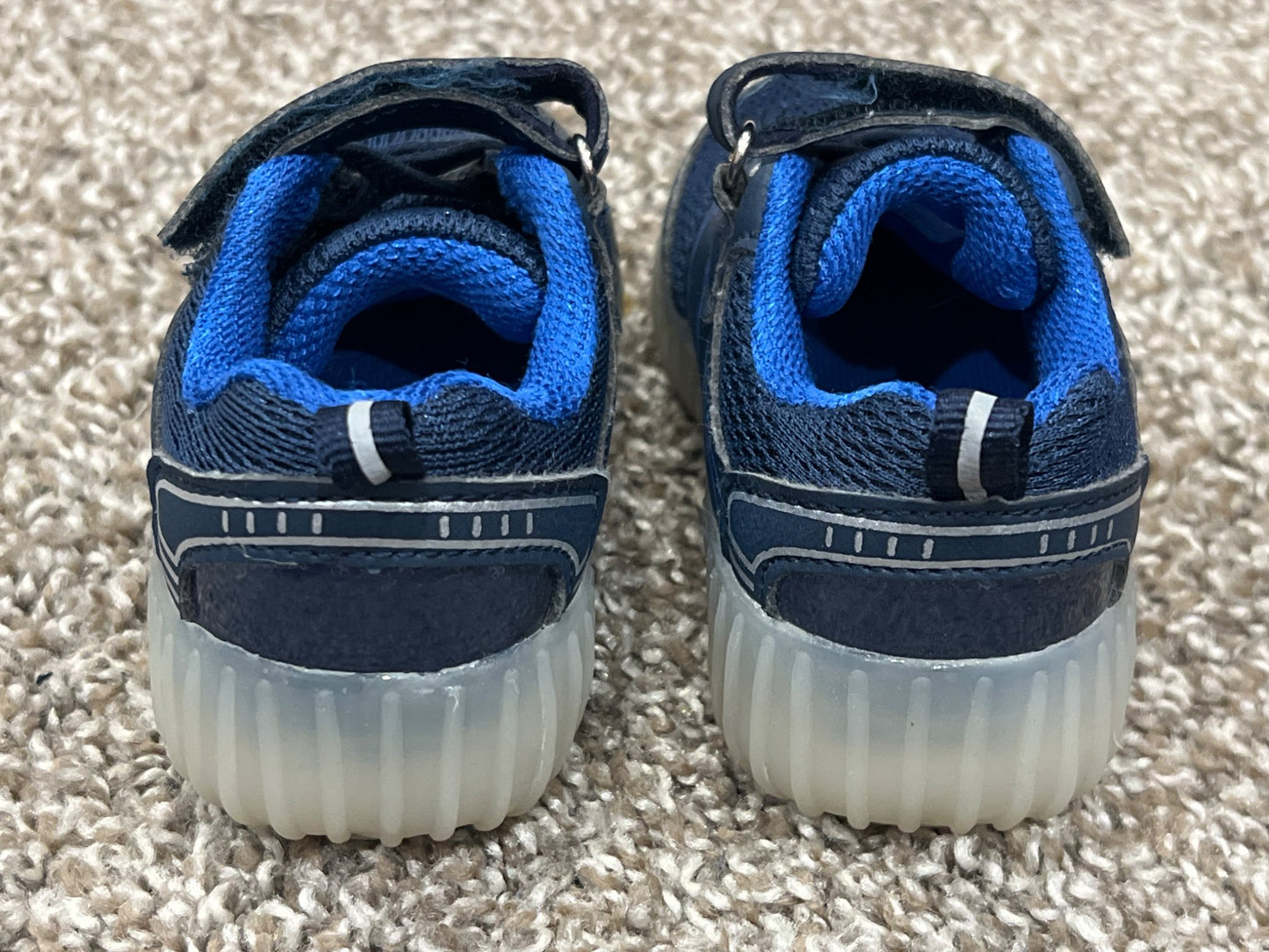Toddler Boys, Blue Sneakers, Running Shoes, from Monkey Bars, size 5, VGUC, Shoes 5 (Walkers:12-24 mth)