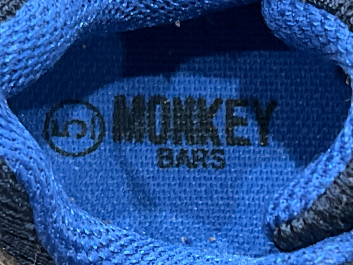 Toddler Boys, Blue Sneakers, Running Shoes, from Monkey Bars, size 5, VGUC, Shoes 5 (Walkers:12-24 mth)