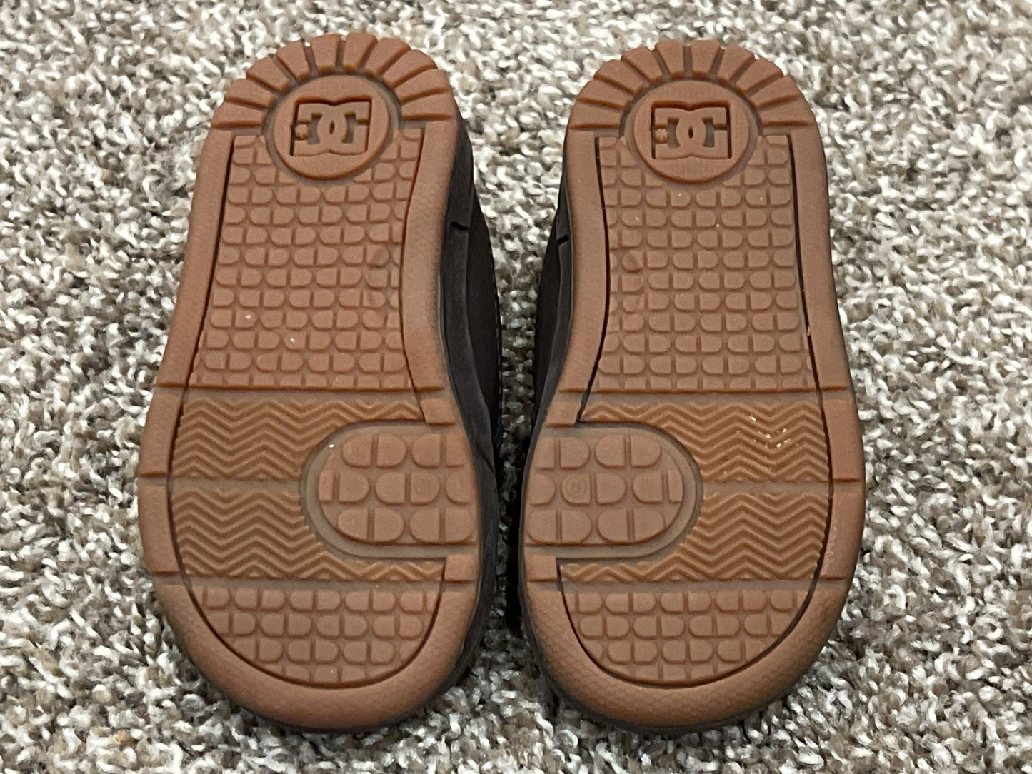 Toddler Boys, Brown Loafers by DC, size 5, EUC, Shoes 5 (Walkers:12-24 mth)
