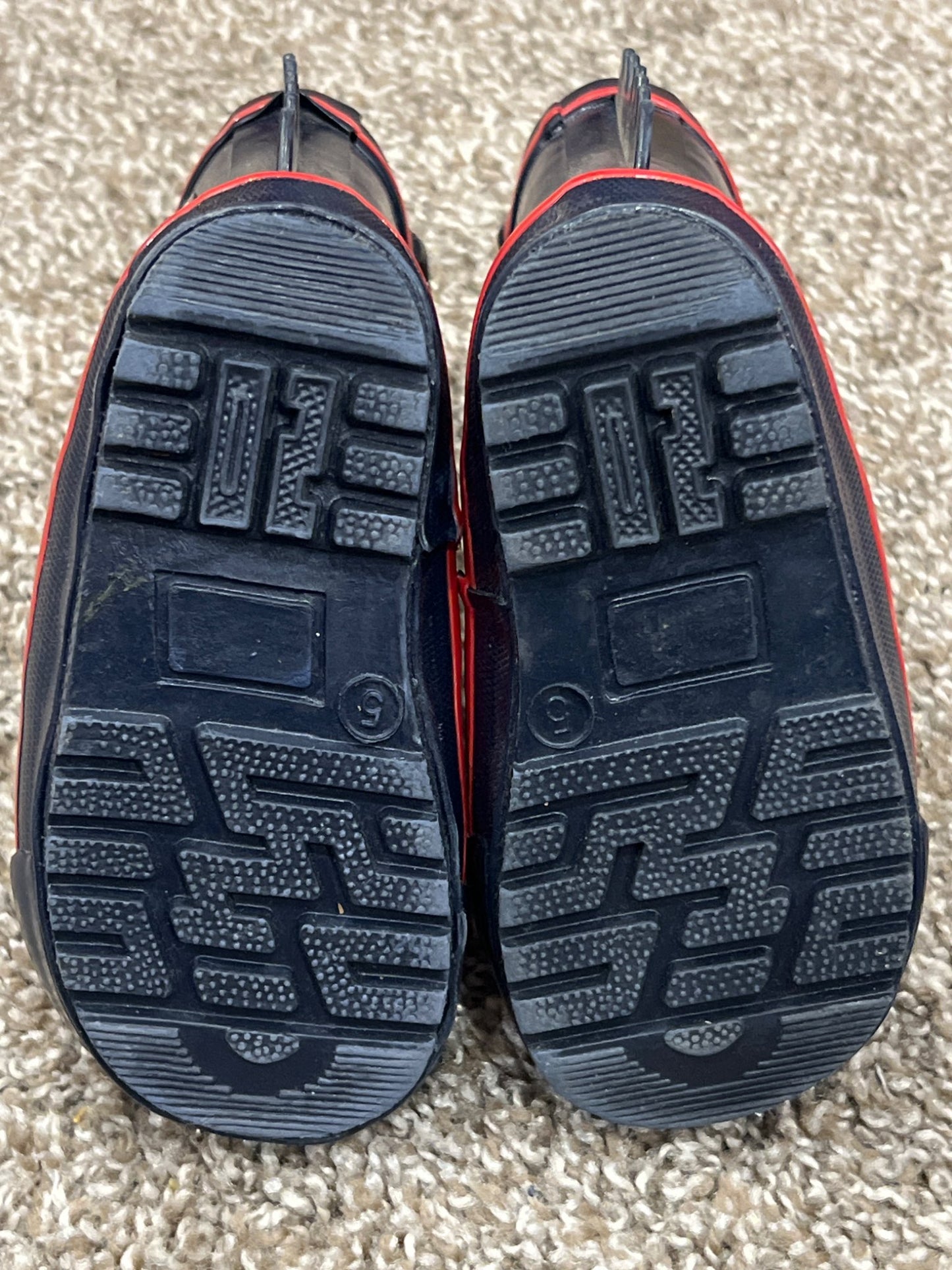 Toddler Boys, Monster, Lined Rubber Boots, size 5, EUC, Shoes 5 (Walkers:12-24 mth)