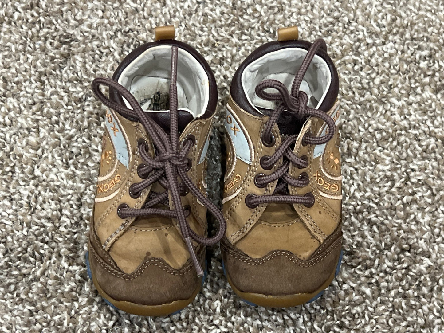 Toddler Boys, Geox Sneakers, Running Shoes, size 5.5, VGUC, Shoes 5.5 (Walkers:12-24 mth)