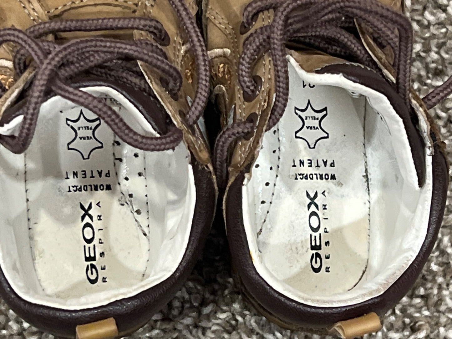 Toddler Boys, Geox Sneakers, Running Shoes, size 5.5, VGUC, Shoes 5.5 (Walkers:12-24 mth)