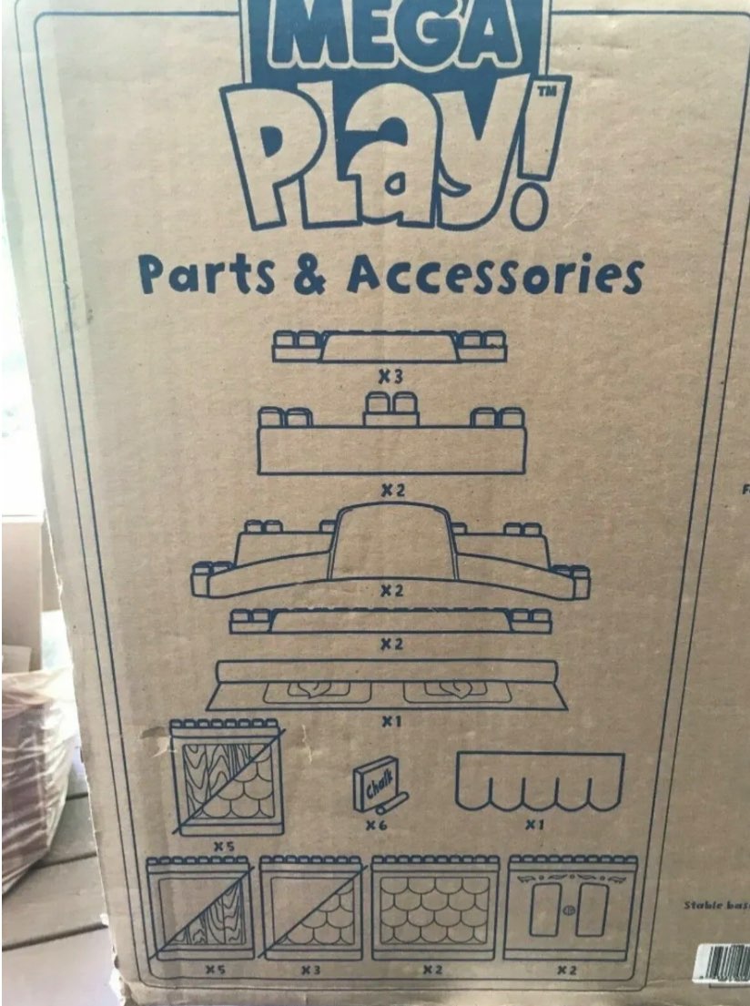 Mega Bloks Mega Play My Own Home Victorian Playhouse