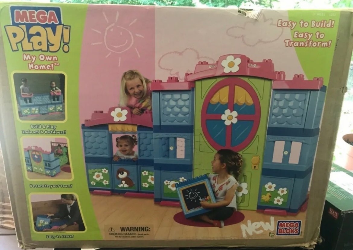 Mega Bloks Mega Play My Own Home Victorian Playhouse