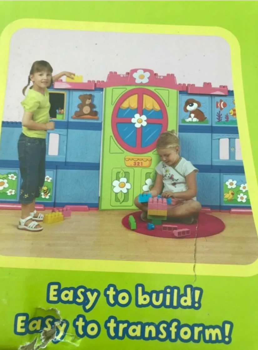 Mega Bloks Mega Play My Own Home Victorian Playhouse
