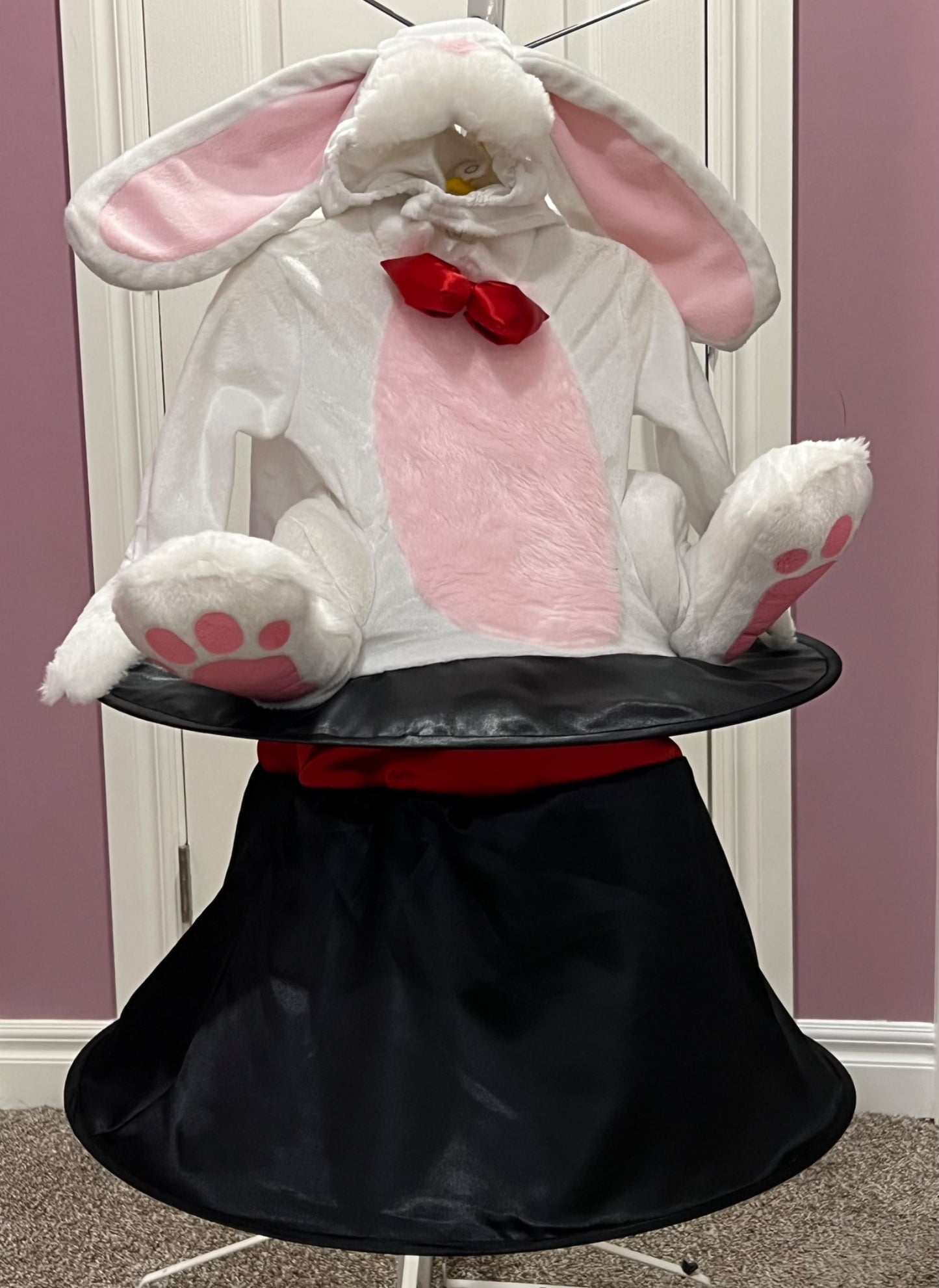 Bunny Rabbit in Magician’s Hat Costume, size 2, VGUC, Kids 2T