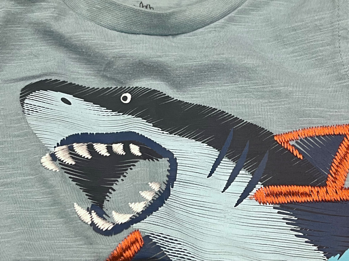 Boys L/S Shark Shirt, size 3, VGUC, Kids 3T