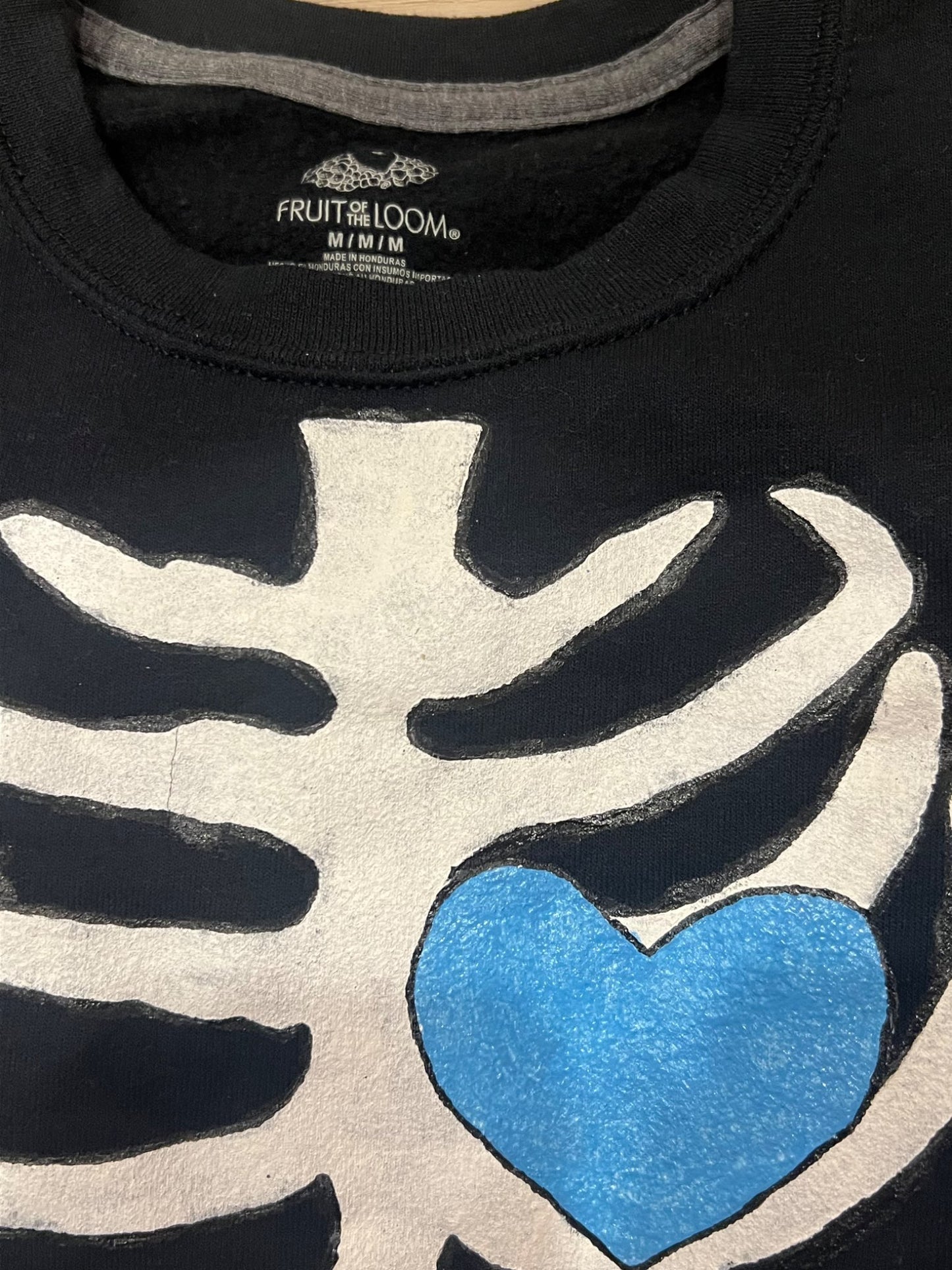Matching Maternity Halloween Skeleton Sweatshirts, Ladies Small, VGUC, Maternity S (4-6)