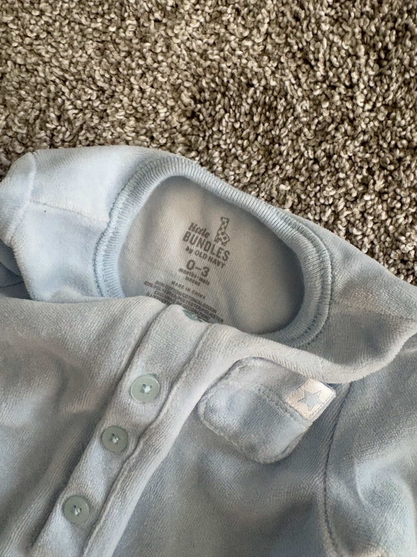 0-3 Month Footed Sleeper Bundle - Perfect condition!, Kids 3 Month (0-3M)