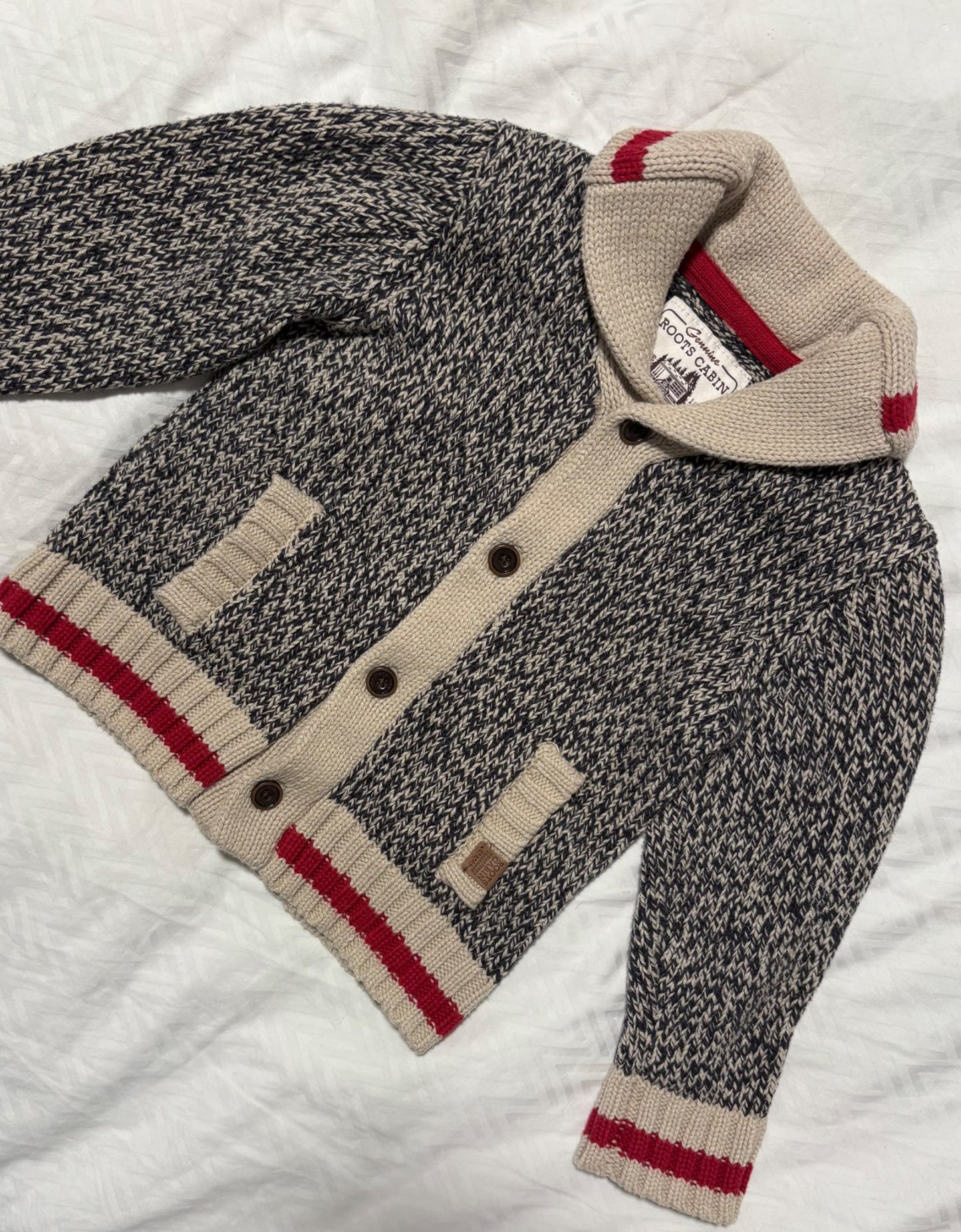 Roots Cabin Sweater Cardigan 18-24 MSRP $55+, Kids 24 Month (18-24M)