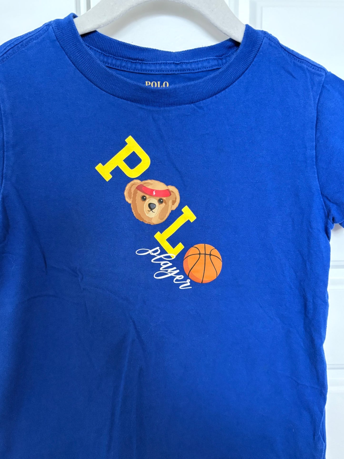 3T Polo Ralph Lauren - Basketball polo bear t-shirt in excellent condition, Kids 3T