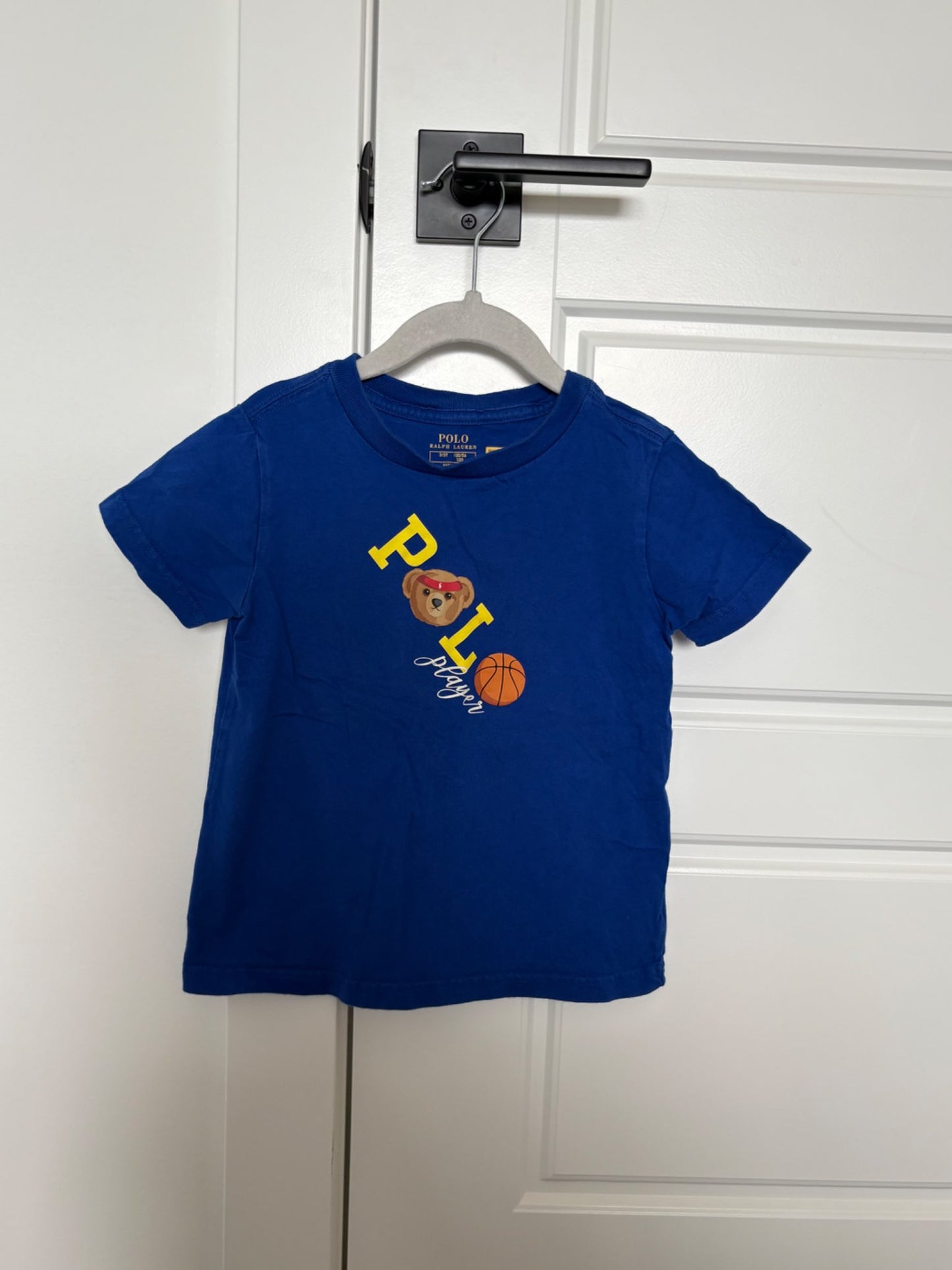 3T Polo Ralph Lauren - Basketball polo bear t-shirt in excellent condition, Kids 3T