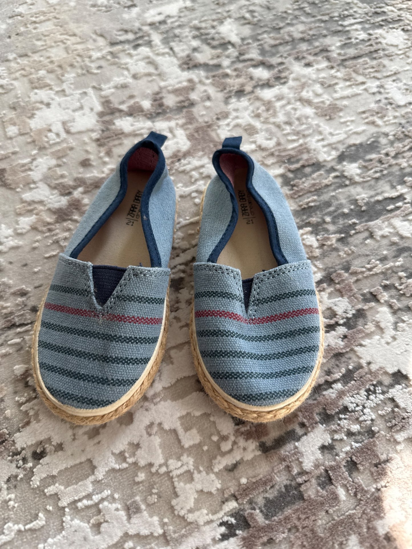Zara baby size 21 (5 US) blue sandals , Shoes 5 (Walkers:12-24 mth)