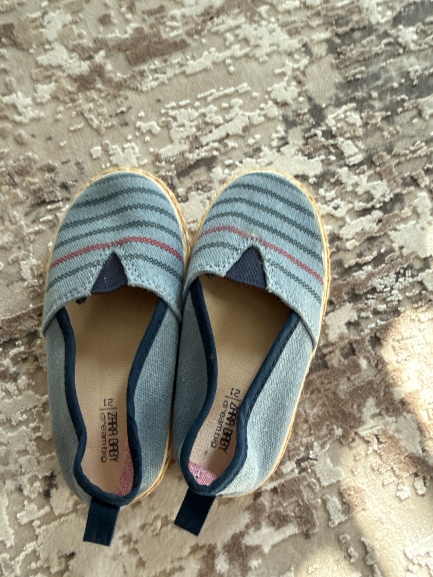 Zara baby size 21 (5 US) blue sandals , Shoes 5 (Walkers:12-24 mth)