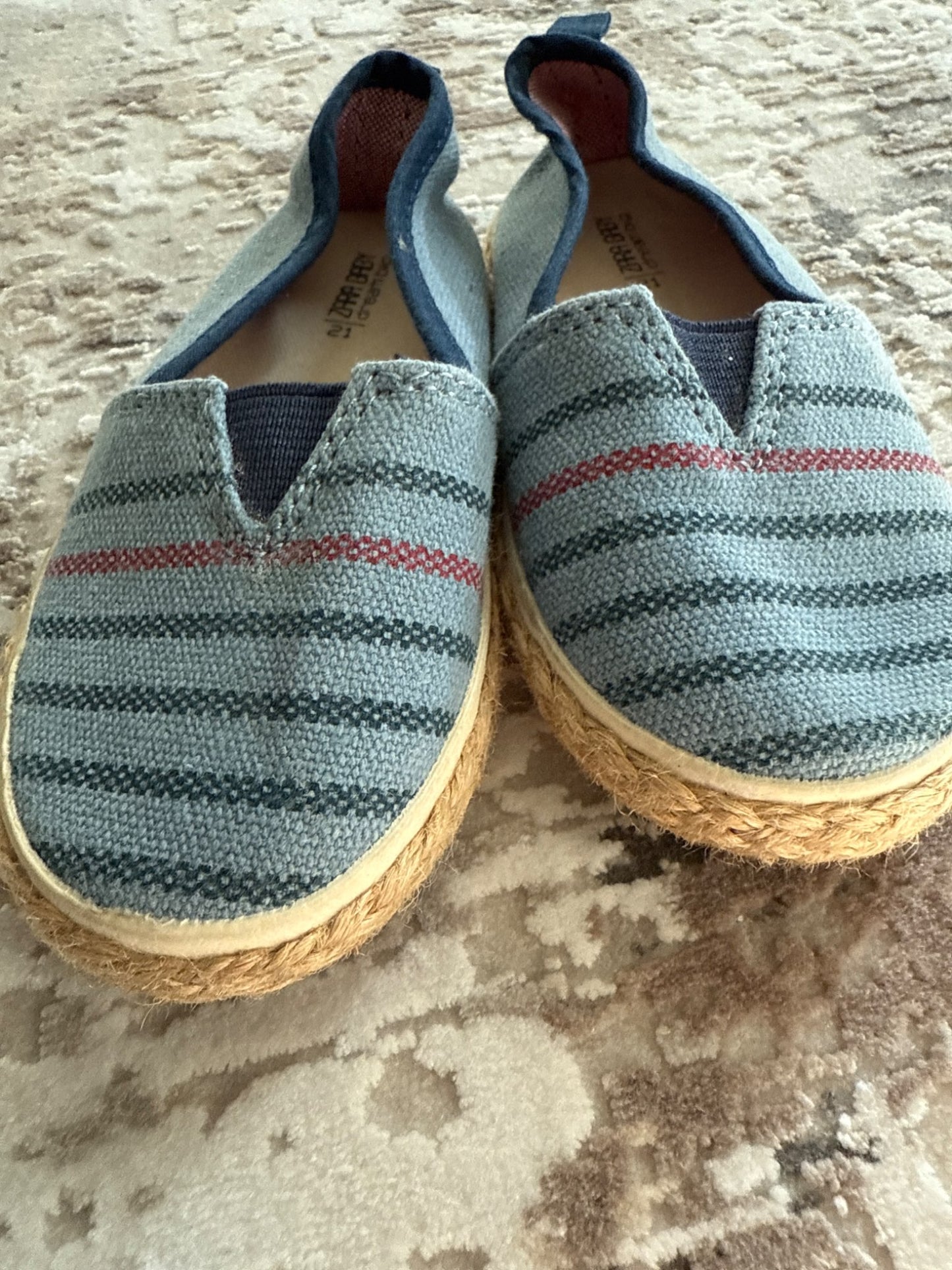 Zara baby size 21 (5 US) blue sandals , Shoes 5 (Walkers:12-24 mth)