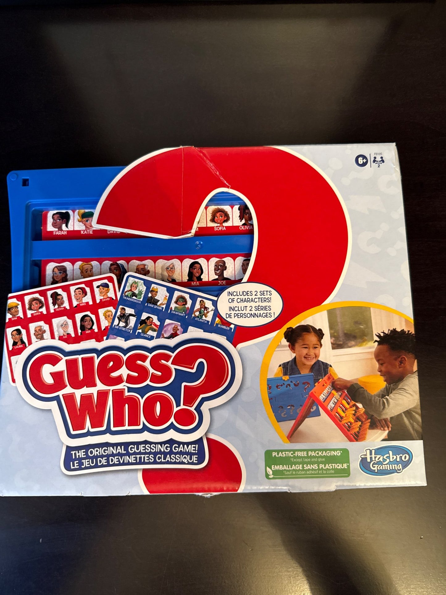 Hasbro gaming Age 6+ Guess Who?the original guessing game!