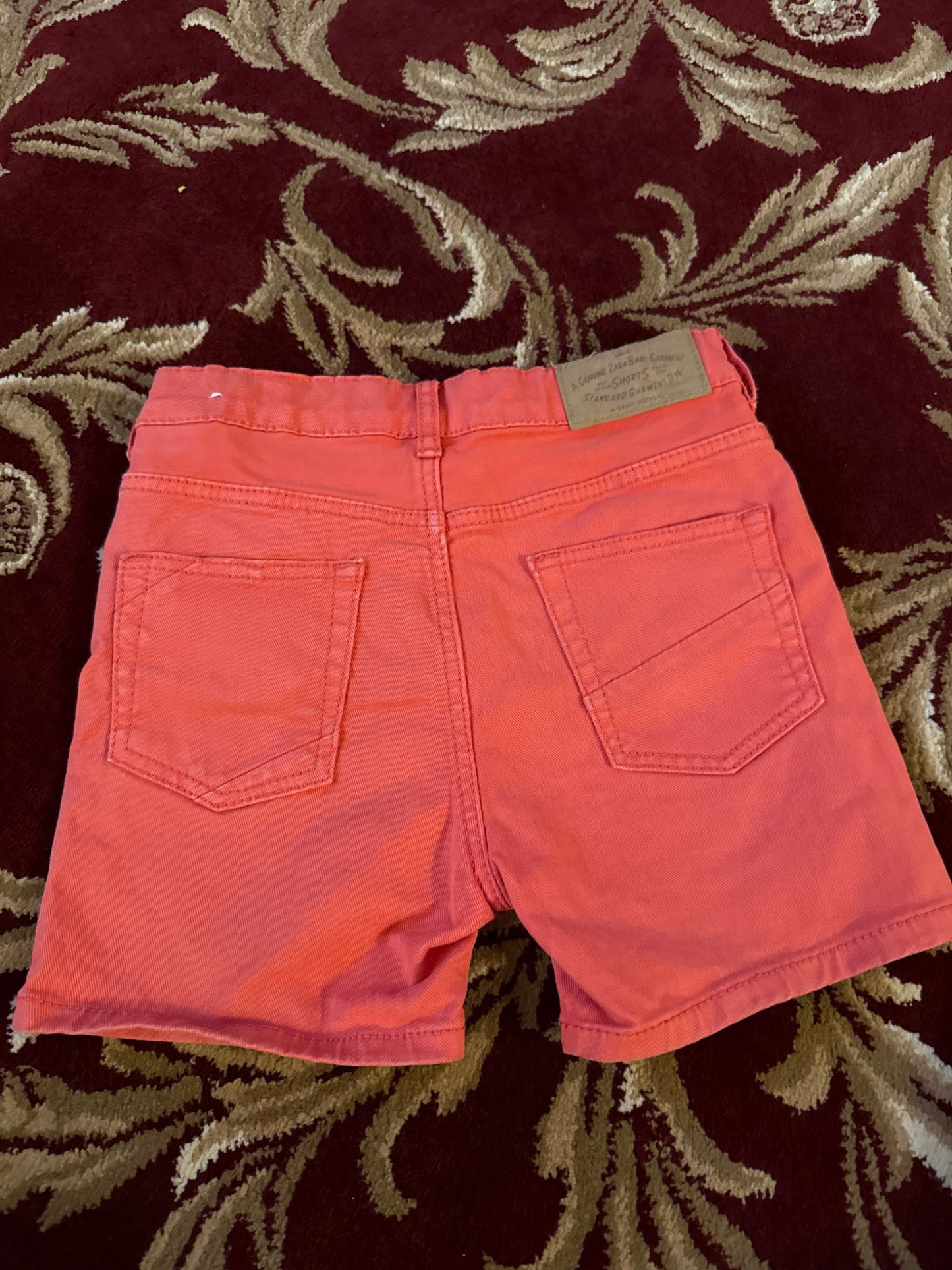 Zara size 12-18m pink red shorts, Kids 18 Month (12-18M)