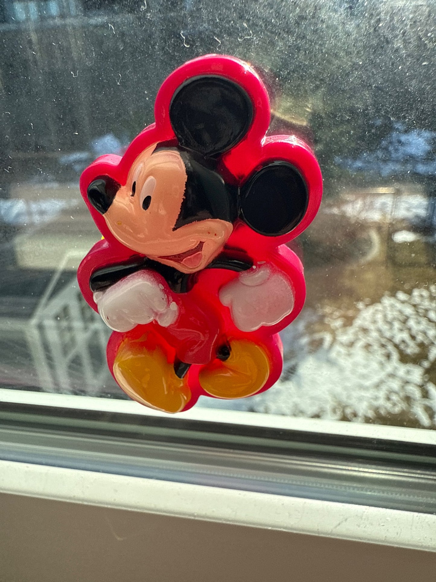 Disney figure suction cup