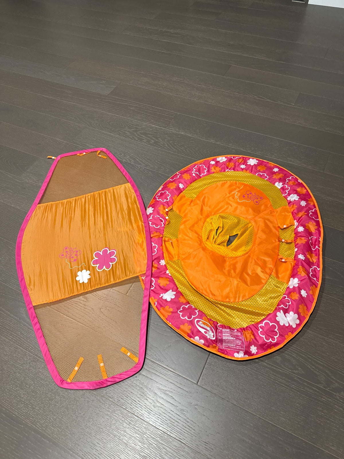 Swimways baby float with canopy