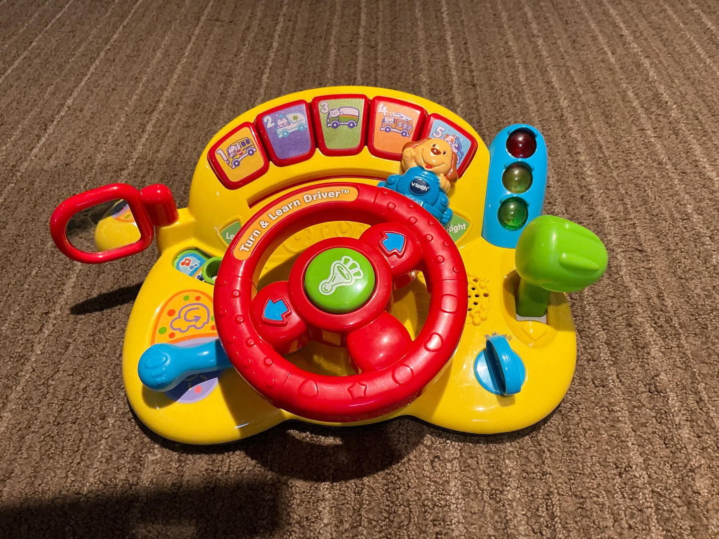 V Tech Turn & Learn Driver toy