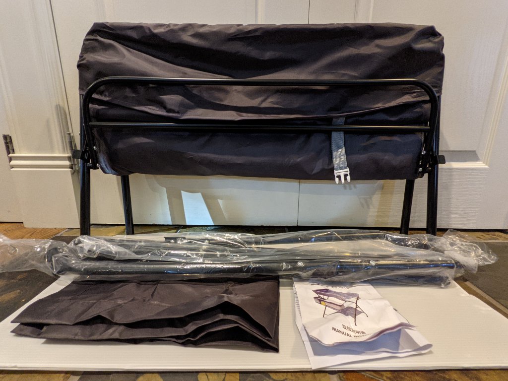 Folding Diaper Change Table Retail Value: $180