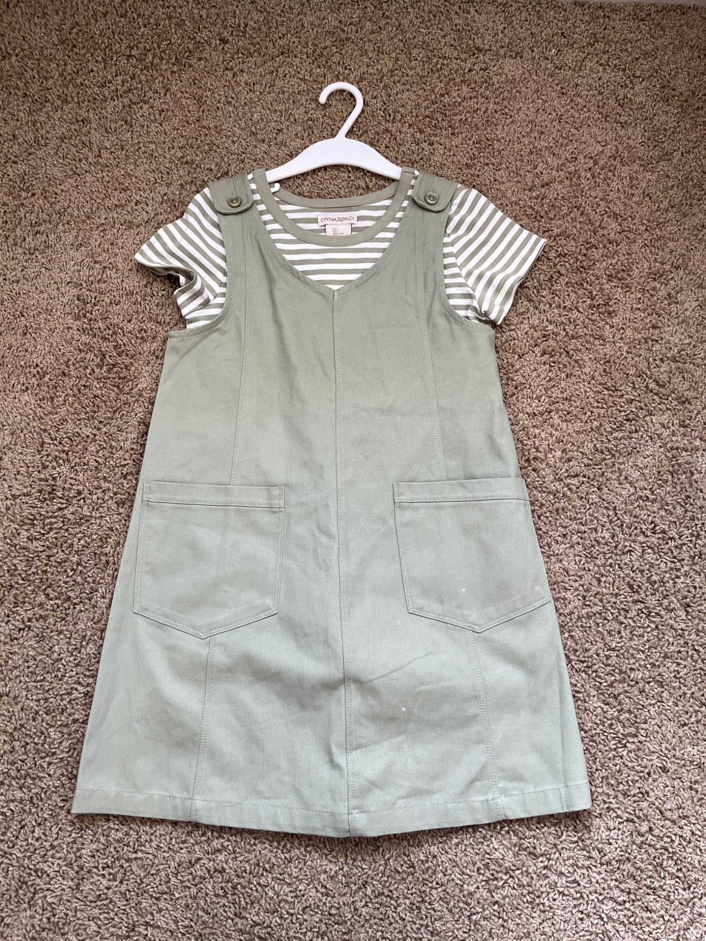 NEW Girls top with dress outfit 7 , Kids 7