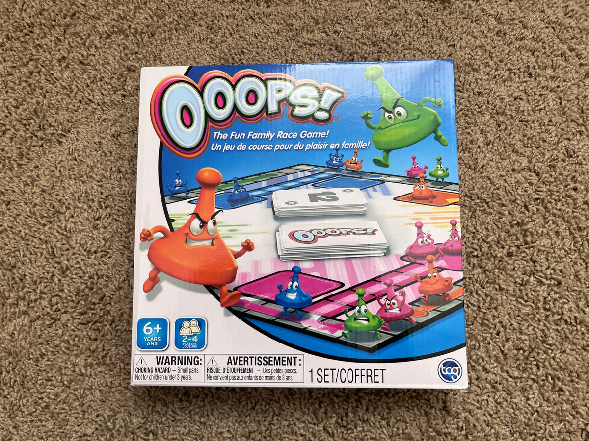 NEW Ooops!, board game