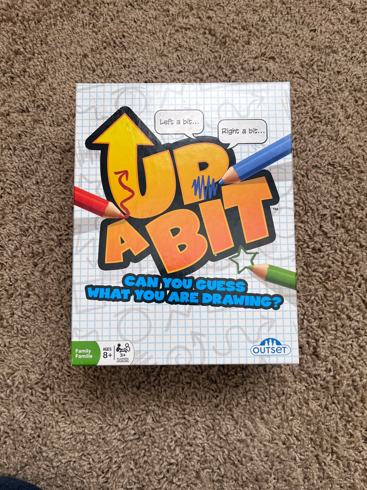 NEW Up a Bit, card game