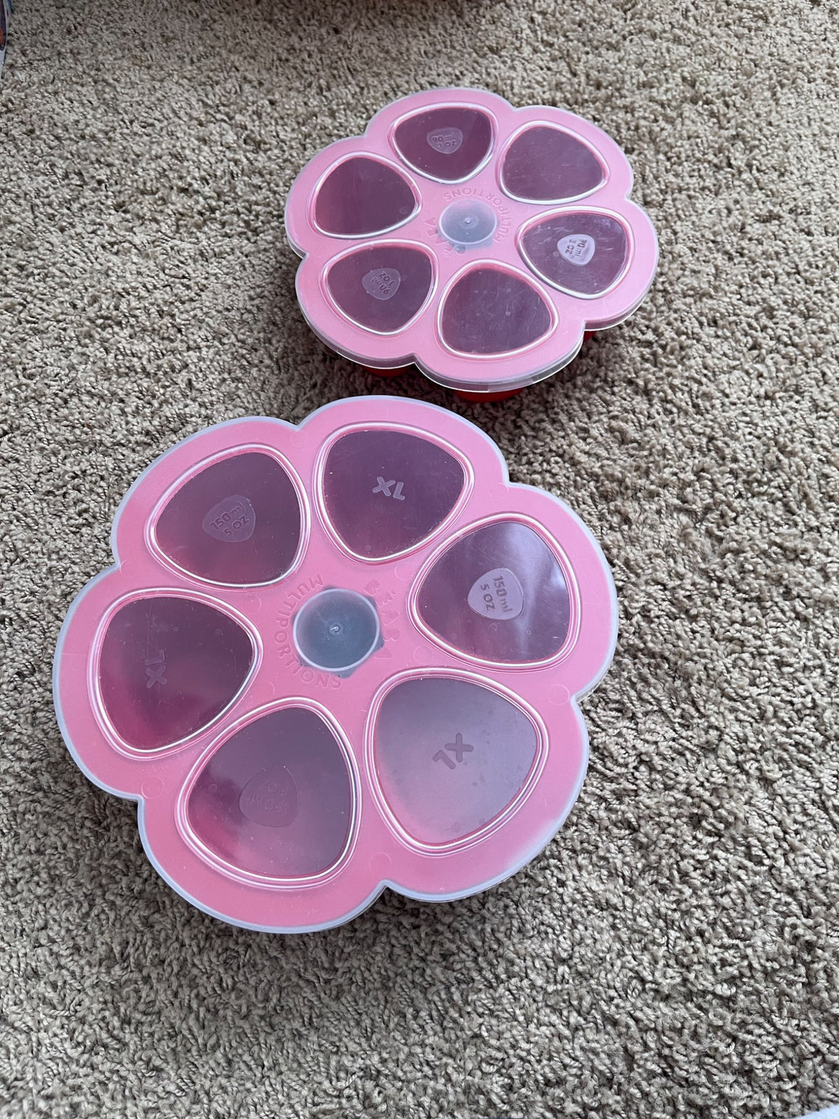 Beaba, multiportion containers, 3oz and 5oz