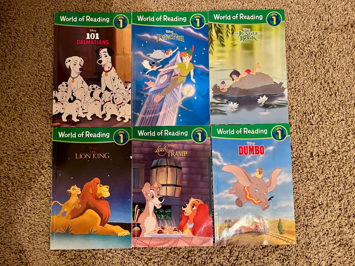 Disney Level 1 book bundle