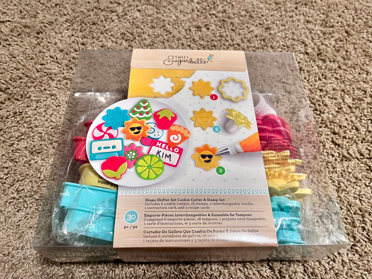 NEW cookie cutter and stamp set