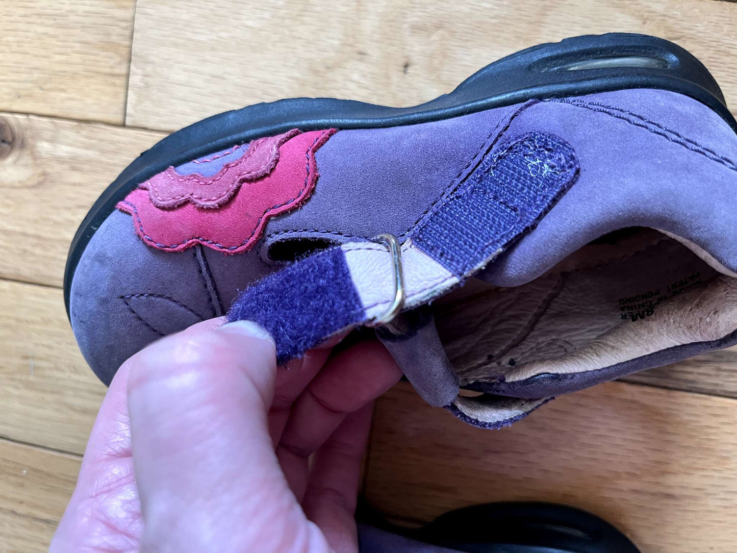 8T Stride Rite Purple Shoes, Shoes 6 (Walkers:12-24 mth)