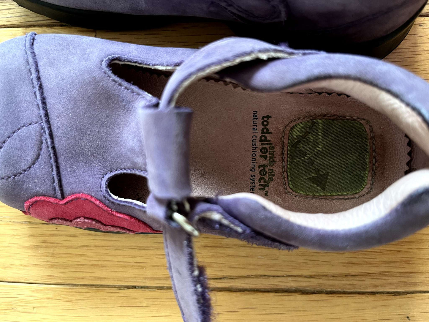 8T Stride Rite Purple Shoes, Shoes 6 (Walkers:12-24 mth)