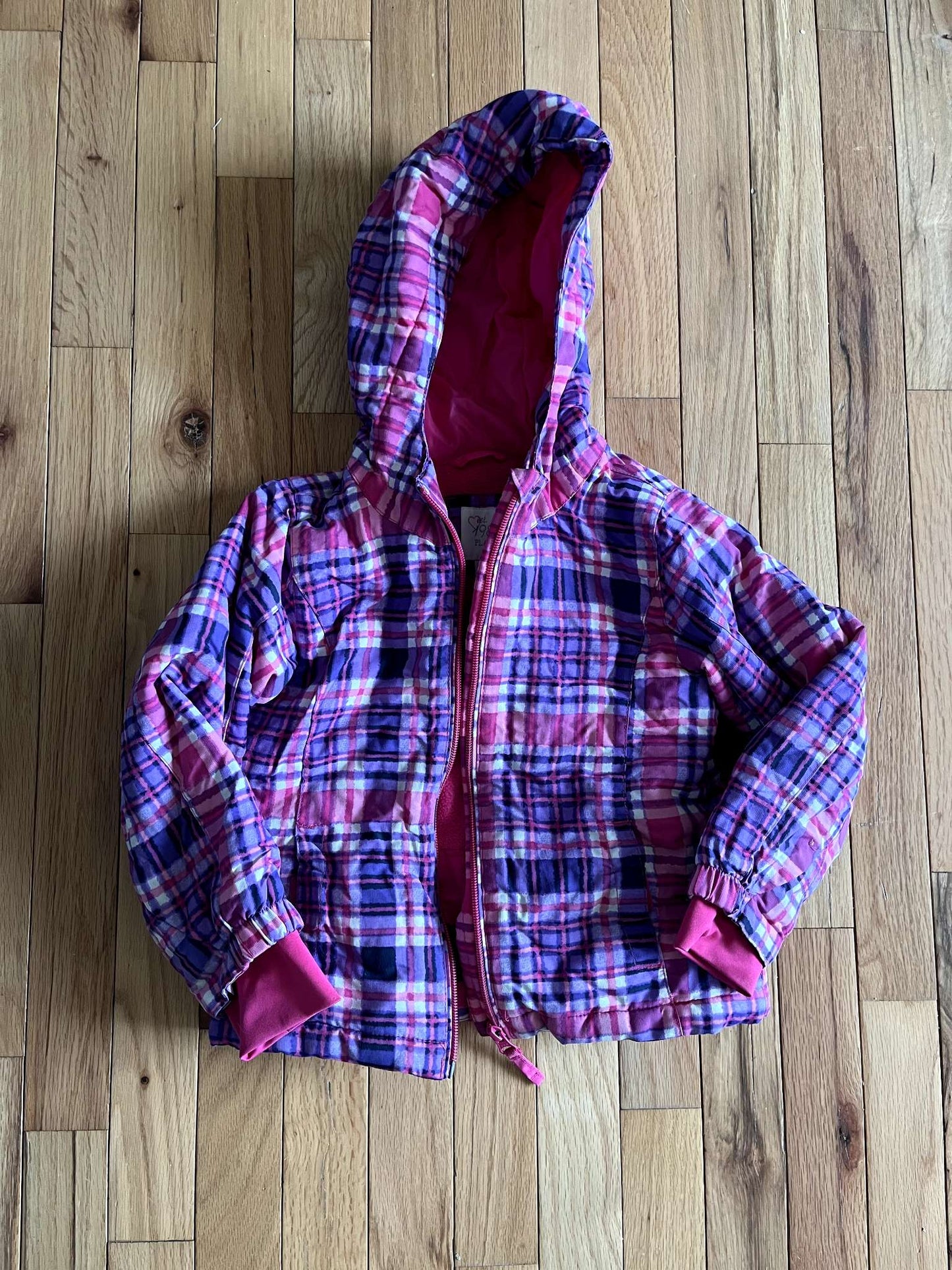 4T Winter Coat (Plaid), Kids 4/4T