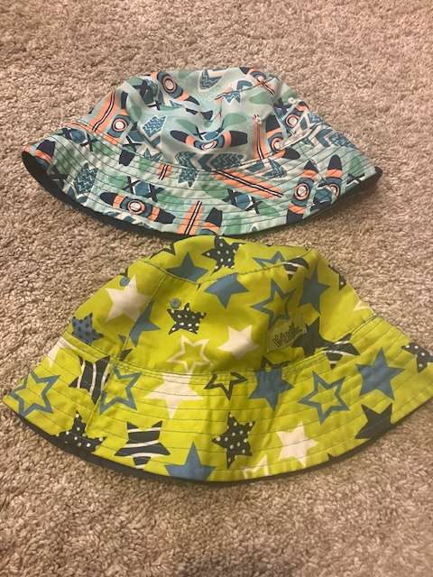 Sun hats x2, Kids 3T