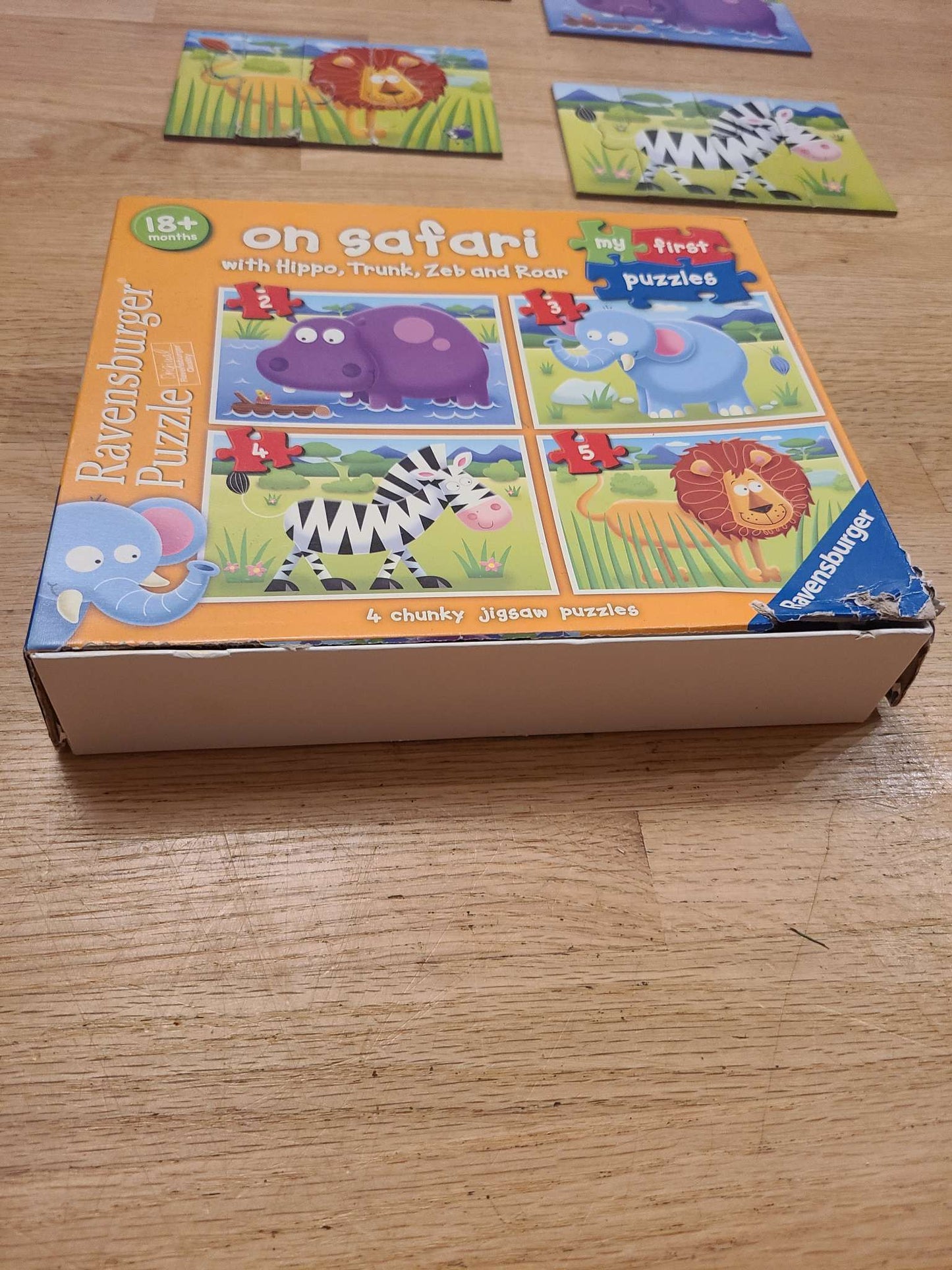 Ravensburger puzzle on safari
